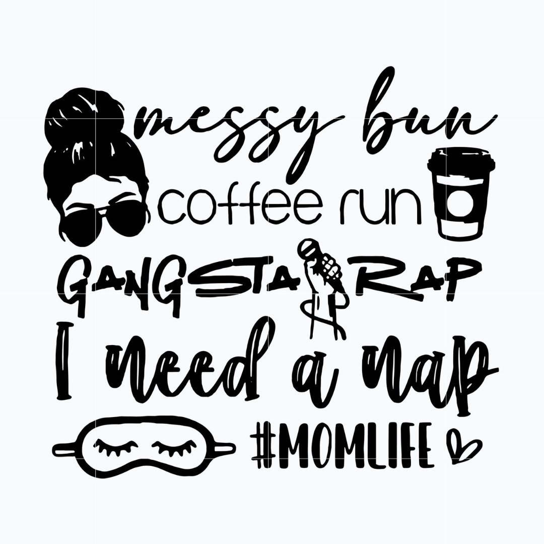 Messy Bun Gangsta Rap