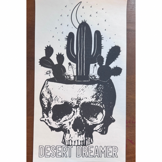 Desert Dreamer Skull Scene