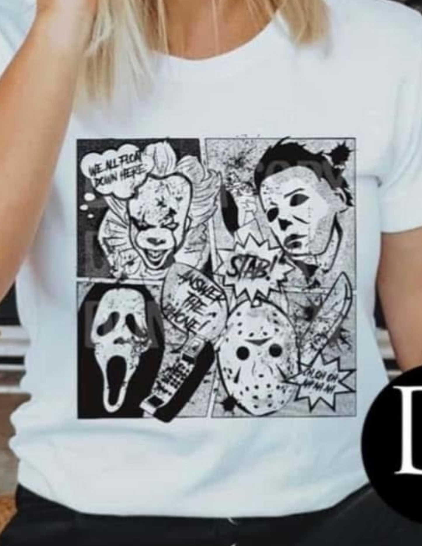 Horror Comic Strip